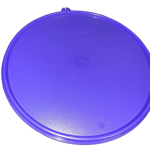 Vintage Tupperware Jello Jel-Ring Mold Gelatin 1201B 1202 1203 Purple Fluted 9" - Picture 12 of 13